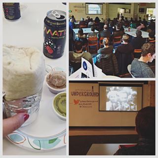 "And if America is to be a great nation, this must become true." Today we celebrated #MLKday with all of our friends at @amerunderground by watching Dr. King's historic speech at the Lincoln Memorial, honoring a great hero who dared to dream for a brighter future. Big shoutout to @cosmic_cantina and @drinkmati for keeping us full and energized! #diversitymatters