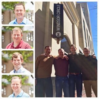 Cheers to five years! From a tiny, four person office to an 80-plus-strong team spread out across two floors, Windsor Circle's come a long way since these four joined forces! Happy "workiversary" guys!